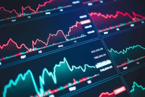 Forex trading signals dashboard displaying currency market trends.